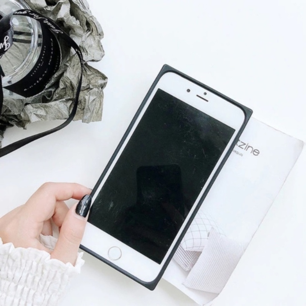 NEW iPhone 11/Pro/Max/XR/XS/Plu Marble Square case - Picture 5 of 7